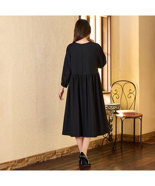 PISANO / ピサーノ ドレス | 【ハレの日・セットアップ対応】ハイウエスト・ギャザードレス | 詳細15