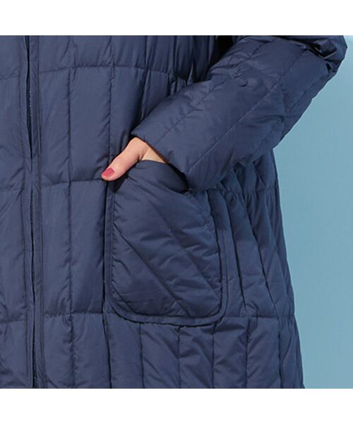 PISANO / ピサーノ ダウンジャケット・ベスト | ノーカラー・キルティングダウンコート | 詳細11