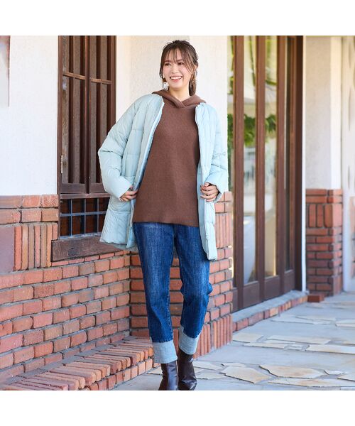 PISANO / ピサーノ ダウンジャケット・ベスト | ノーカラー・キルティングダウンコート | 詳細14