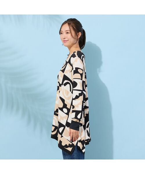 PISANO / ピサーノ カットソー | 【手洗いOK】テントライン・プリントカットソー | 詳細1