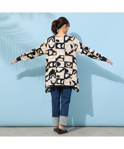 PISANO / ピサーノ カットソー | 【手洗いOK】テントライン・プリントカットソー | 詳細7