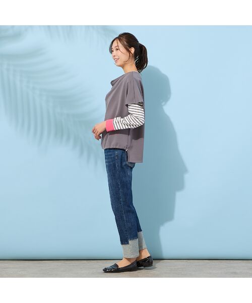 PISANO / ピサーノ ベスト | 【手洗いOK・接触冷感・UVカット】フレンチスリーブ・ドレープジレ | 詳細9