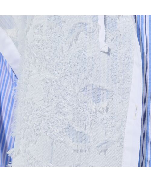 PISANO / ピサーノ ベスト | 【手洗いOK・撥水・透湿】ジャカード/タフタ・フーディージレ | 詳細4