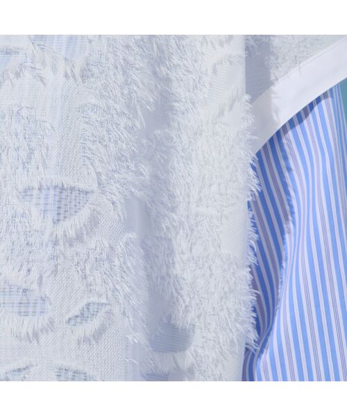 PISANO / ピサーノ ベスト | 【手洗いOK・撥水・透湿】ジャカード/タフタ・フーディージレ | 詳細5