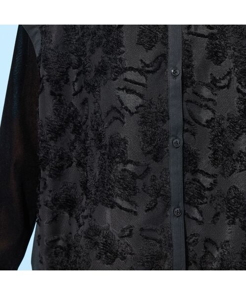 PISANO / ピサーノ ベスト | 【手洗いOK・撥水・透湿】ジャカード/タフタ・フーディージレ | 詳細17