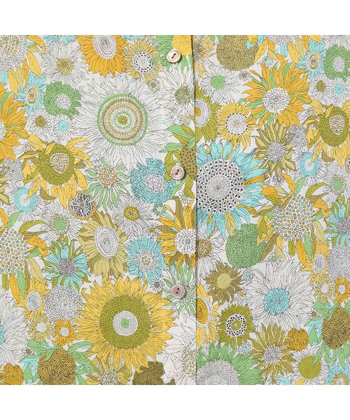 PISANO / ピサーノ シャツ・ブラウス | 【手洗いOK・綿100％・リバティコラボ・2Way】サイドタックブラウス | 詳細9