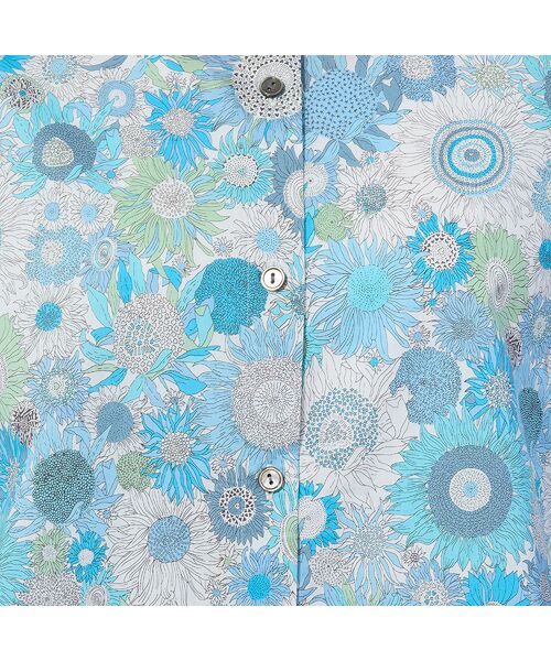 PISANO / ピサーノ シャツ・ブラウス | 【手洗いOK・綿100％・リバティコラボ・2Way】サイドタックブラウス | 詳細16