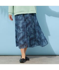 PISANO / ピサーノ ミニ・ひざ丈スカート | アコーディオンプリーツ・シフォンスカート