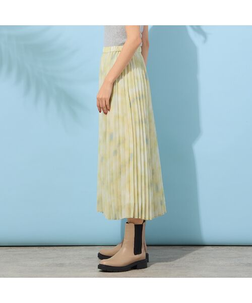 PISANO / ピサーノ ミニ・ひざ丈スカート | アコーディオンプリーツ・シフォンスカート | 詳細10