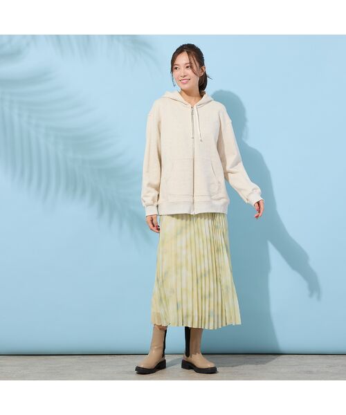PISANO / ピサーノ ミニ・ひざ丈スカート | アコーディオンプリーツ・シフォンスカート | 詳細14