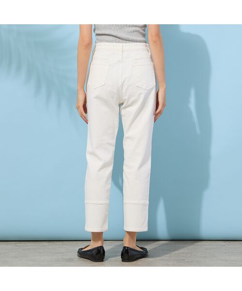 PISANO / ピサーノ デニムパンツ | 【手洗いOK・INDIMARKコラボ】デニムストレート・裾切り替えパンツ | 詳細2