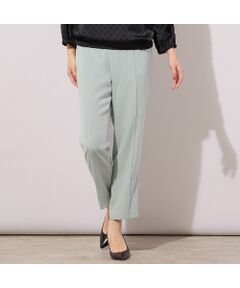 PISANO / ピサーノ ショート・ハーフ・半端丈パンツ | 【セットアップ対応】ピンタックテーパードパンツ