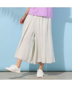 PISANO / ピサーノ ショート・ハーフ・半端丈パンツ | 【手洗いOK・セットアップ対応】製品洗い・テンセルデニムキュロットパンツ