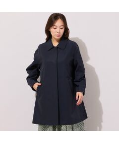 PISANO / ピサーノ ステンカラーコート | 【接触冷感】デザインタックスリーブ・ステンカラーコート