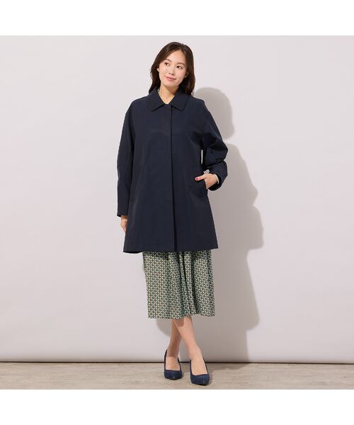 PISANO / ピサーノ ステンカラーコート | 【接触冷感】デザインタックスリーブ・ステンカラーコート | 詳細3