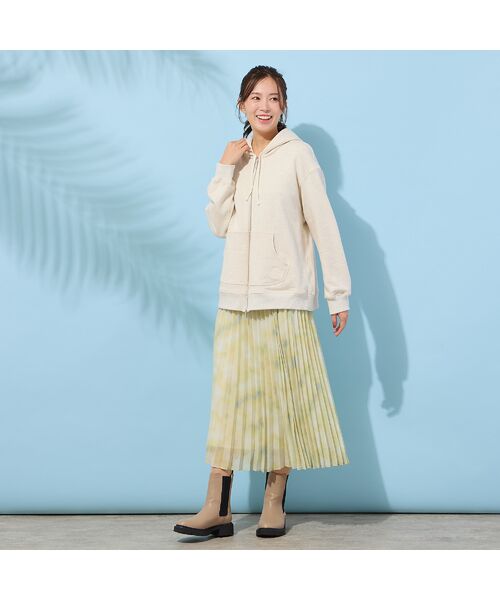 PISANO / ピサーノ パーカー | 【手洗いOK】PISANOエンブレム刺繍入りメランジパーカー | 詳細5