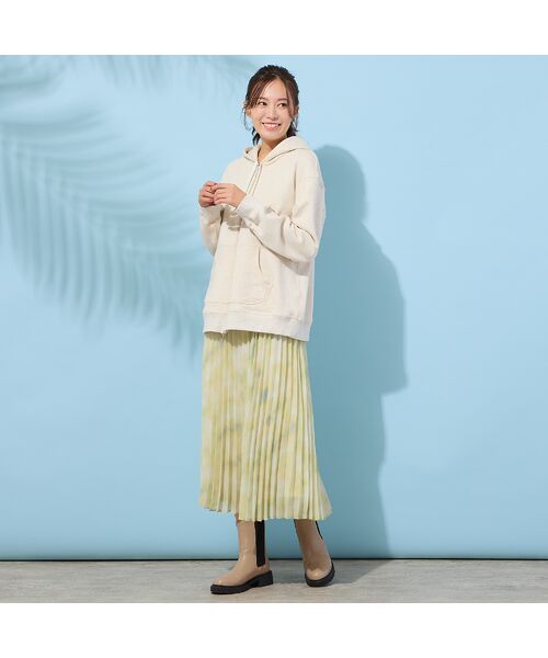 PISANO / ピサーノ パーカー | 【手洗いOK】PISANOエンブレム刺繍入りメランジパーカー | 詳細6