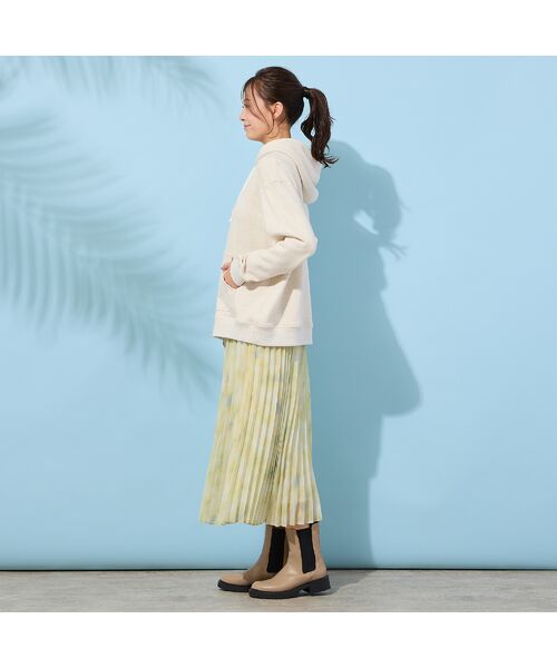 PISANO / ピサーノ パーカー | 【手洗いOK】PISANOエンブレム刺繍入りメランジパーカー | 詳細7