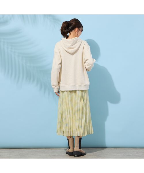 PISANO / ピサーノ パーカー | 【手洗いOK】PISANOエンブレム刺繍入りメランジパーカー | 詳細8