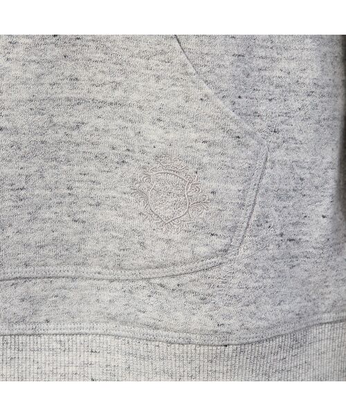 PISANO / ピサーノ パーカー | 【手洗いOK】PISANOエンブレム刺繍入りメランジパーカー | 詳細17