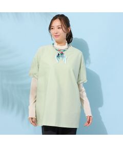 PISANO / ピサーノ カットソー | 【手洗いOK】Jカミーチェニットデニム・コクーンカットソー