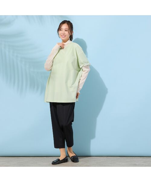 PISANO / ピサーノ カットソー | 【手洗いOK】Jカミーチェニットデニム・コクーンカットソー | 詳細13