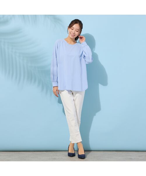 PISANO / ピサーノ カットソー | 【手洗いOK】ラグランスリーブカットソー | 詳細12