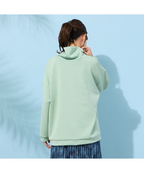 PISANO / ピサーノ カットソー | 【手洗いOK】フラワープリントハイネックトップ | 詳細10