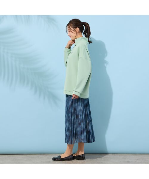 PISANO / ピサーノ カットソー | 【手洗いOK】フラワープリントハイネックトップ | 詳細13