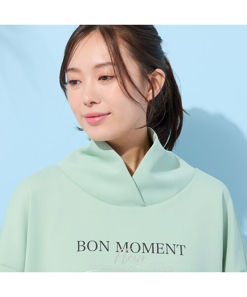 PISANO / ピサーノ カットソー | 【手洗いOK】フラワープリントハイネックトップ | 詳細15