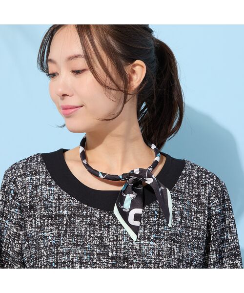 PISANO / ピサーノ ネックレス・ペンダント・チョーカー | スカーフ風・マグネットネックレス（ブラック）