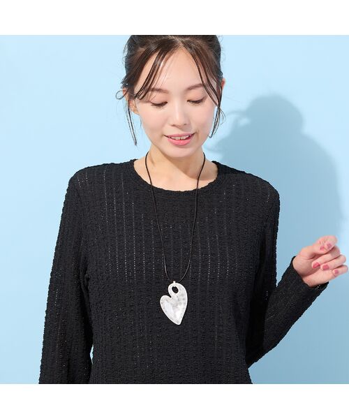 PISANO / ピサーノ ネックレス・ペンダント・チョーカー | ハート型プレートネックレス | 詳細2