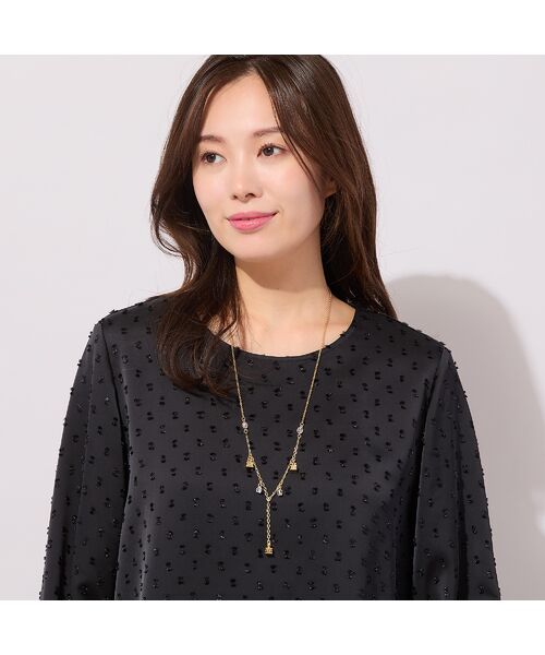 PISANO / ピサーノ ネックレス・ペンダント・チョーカー | ゴールド調・パーツ付きネックレス（ゴールド）