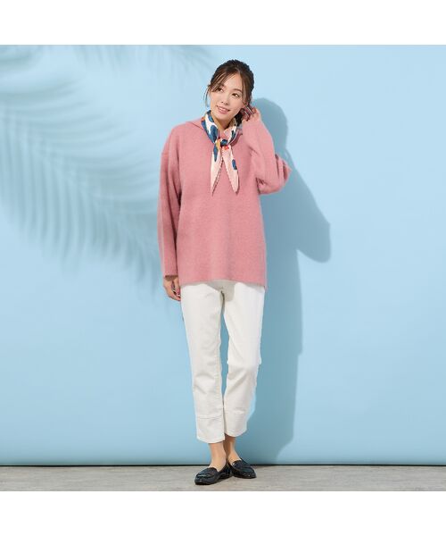 PISANO / ピサーノ マフラー・ショール・スヌード・ストール | 【手洗いOK】マルチカラープリント・プリーツストール | 詳細2