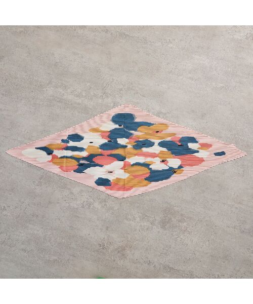 PISANO / ピサーノ マフラー・ショール・スヌード・ストール | 【手洗いOK】マルチカラープリント・プリーツストール | 詳細6