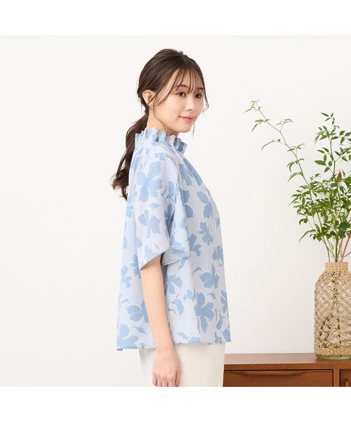 PISANO / ピサーノ シャツ・ブラウス | 【手洗いOK・セットアップ対応】チューリップスリーブブラウス | 詳細1