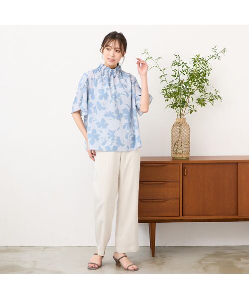 PISANO / ピサーノ シャツ・ブラウス | 【手洗いOK・セットアップ対応】チューリップスリーブブラウス | 詳細5