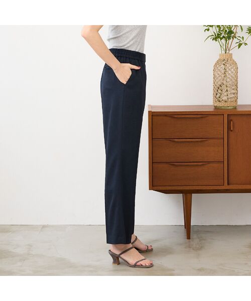 PISANO / ピサーノ その他パンツ | 【紫外線防止・セットアップ対応】リネンツイルパンツ | 詳細5