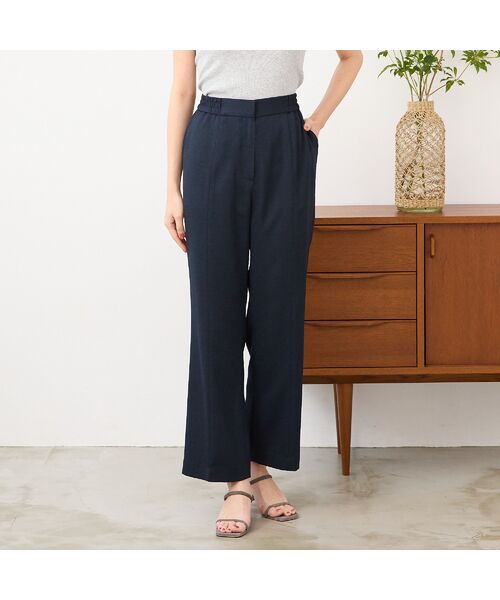 PISANO / ピサーノ その他パンツ | 【紫外線防止・セットアップ対応】リネンツイルパンツ | 詳細9