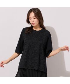 PISANO / ピサーノ カットソー | 【手洗いOK】フロントレースカットソー