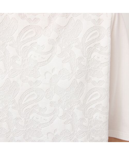 PISANO / ピサーノ カットソー | 【手洗いOK】フロントレースカットソー | 詳細7