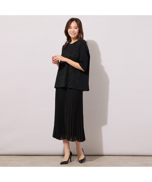 PISANO / ピサーノ カットソー | 【手洗いOK】フロントレースカットソー | 詳細10