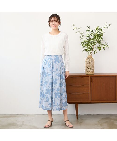 PISANO / ピサーノ カットソー | 【手洗いOK】シアーレース・クルーネックカットソー | 詳細3