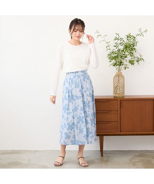 PISANO / ピサーノ カットソー | 【手洗いOK】シアーレース・クルーネックカットソー | 詳細4