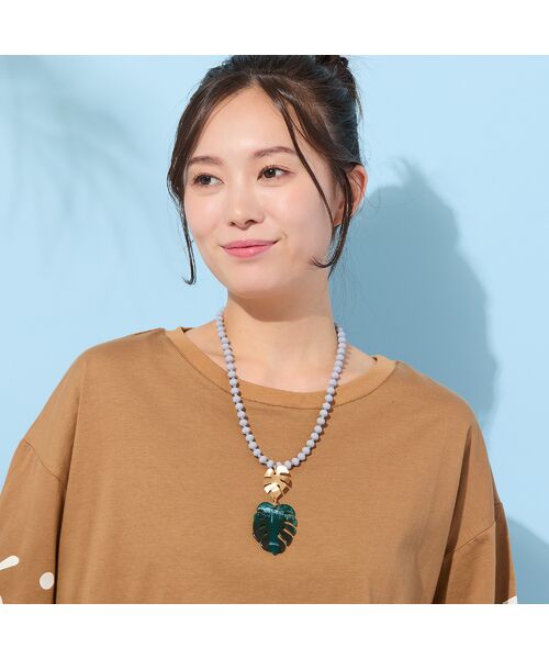 PISANO / ピサーノ ネックレス・ペンダント・チョーカー | モンテスラモチーフネックレス（グリーン）