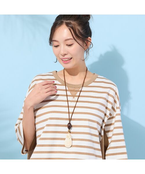 PISANO / ピサーノ ネックレス・ペンダント・チョーカー | ティアドロップ・モザイクシェルネックレス | 詳細1