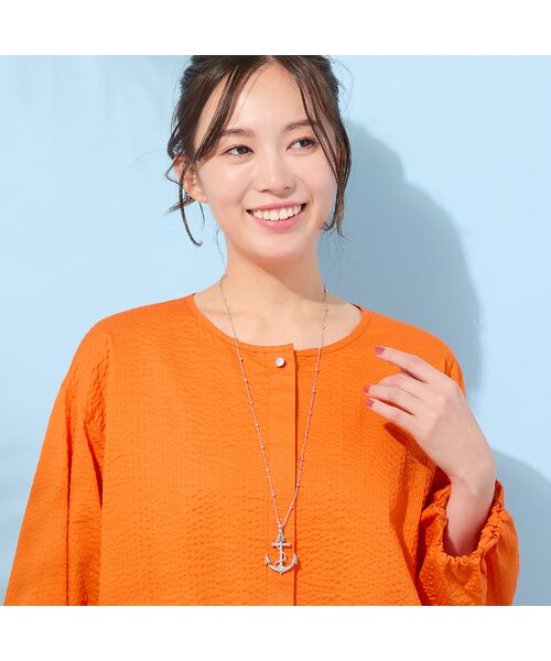 PISANO / ピサーノ ネックレス・ペンダント・チョーカー | アンカーモチーフネックレス（シルバー）