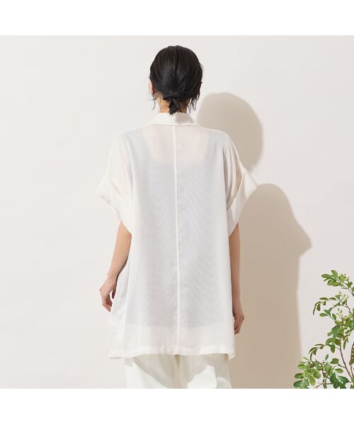 PISANO / ピサーノ ベスト | 【手洗いOK】カットスリーブテーラードジレ | 詳細2