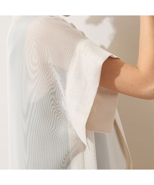 PISANO / ピサーノ ベスト | 【手洗いOK】カットスリーブテーラードジレ | 詳細9