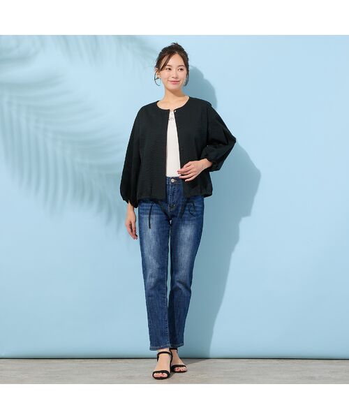 PISANO / ピサーノ シャツ・ブラウス | 【手洗いOK・綿100％・速乾】フランス綾ミラクルウェーブブラウス | 詳細4